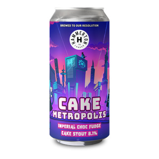 CAKE METROPOLIS - Imperial Choc, Fudge Cake Stout 8.1% (440ml)