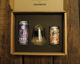 STOUTS: Cake metropolis  + Crunch + Glass (330ml + 440ml)